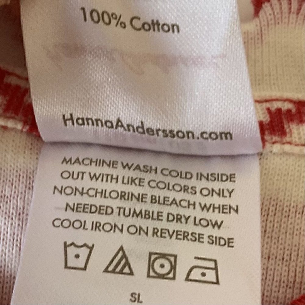 Hanna Andersson Girl Holiday Dress 5T - Picture 4 of 6